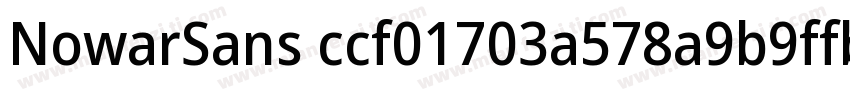 NowarSans ccf01703a578a9b9ffb285b8c字体转换 NowarSans ccf01703a578a9b9ffb285b8c字体转换